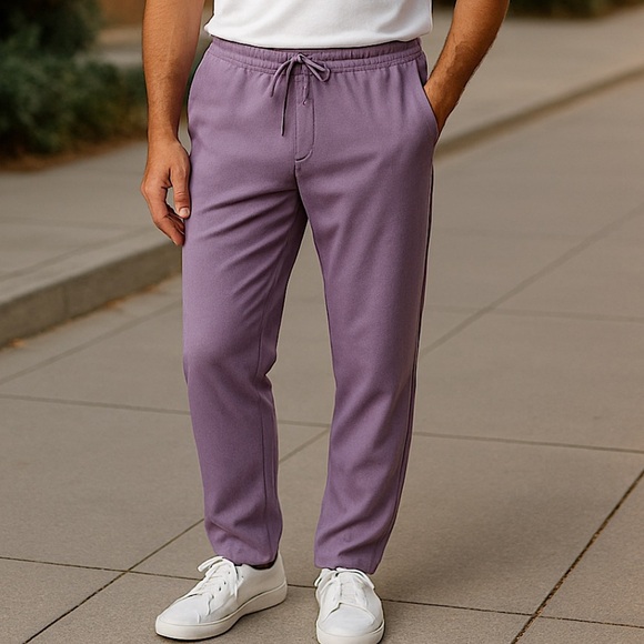 Bogey Boys by Macklemore Tracksuit Jogger Pants, Lavender, Size 32, NWT - Picture 1 of 14